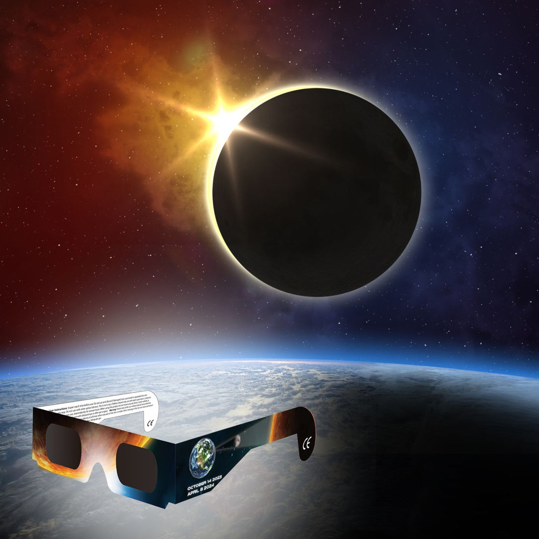 Eclipsing Expectations: NASA-Approved Solar Eclipse Glasses Made in the USA!