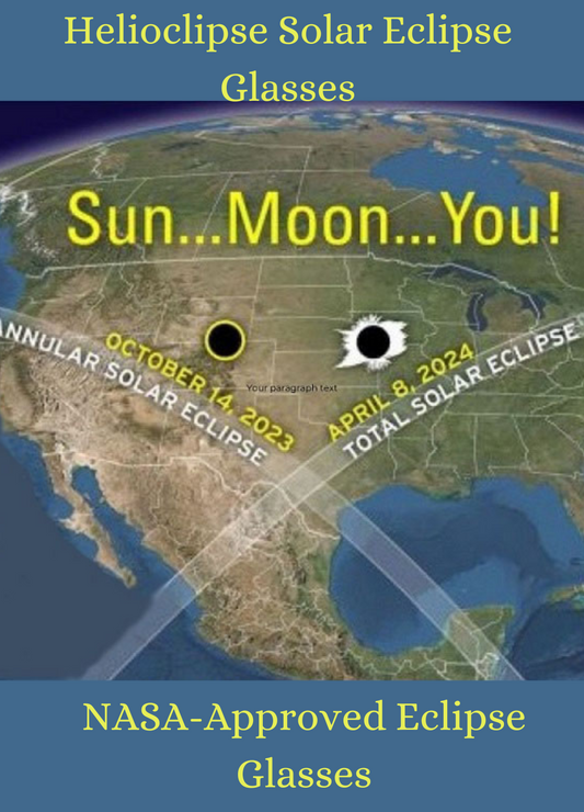 On October 14, 2023 Ready To Enjoy Solar Eclipse With Help of Helioclipse Glasses