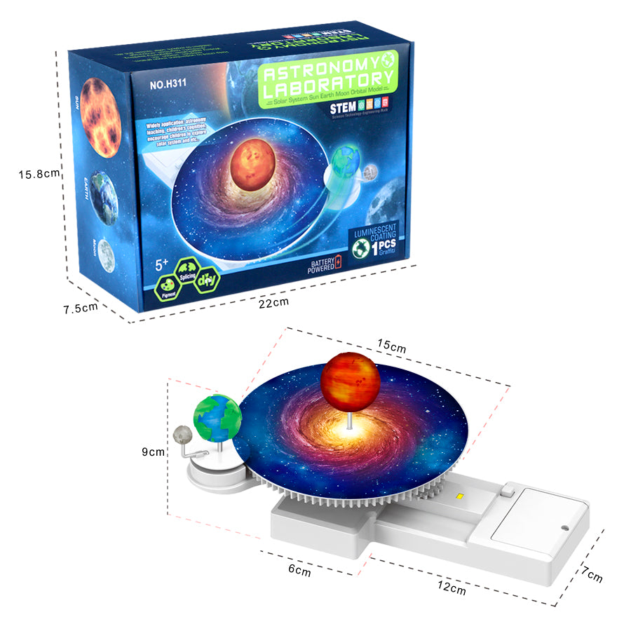 Solar DIY KIT + 3 Solar Eclipse Glasses